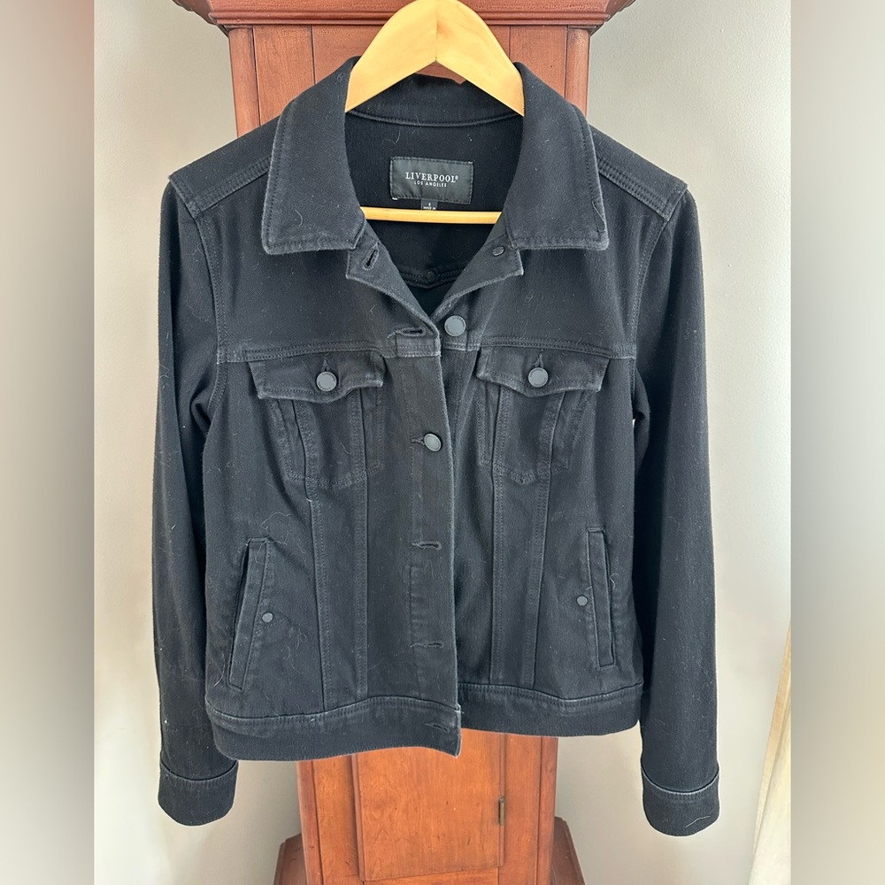 Liverpool Black stretch jacket